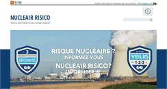 Desktop Screenshot of nucleairrisico.be
