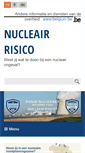 Mobile Screenshot of nucleairrisico.be